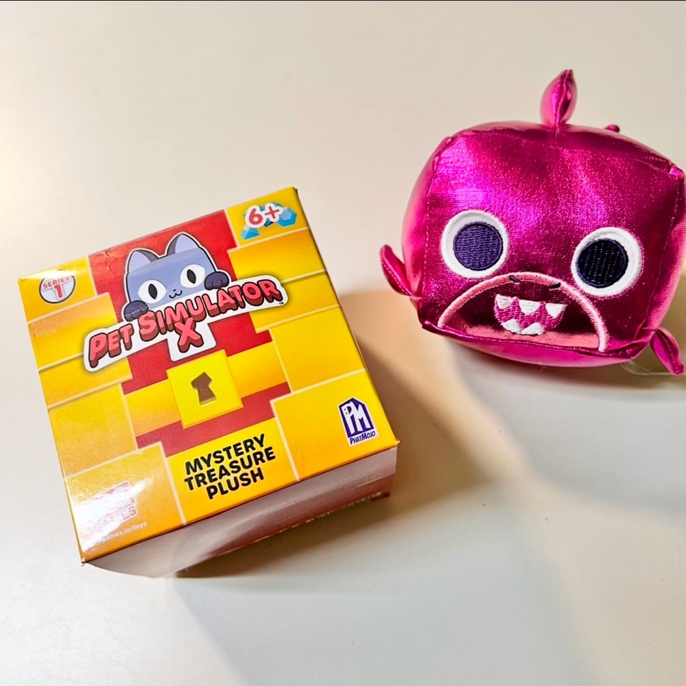 Roblox Collectible Pet Simulator X Mystery Treasure Dark Matter Pets Plush Toys